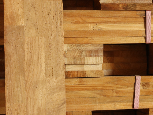 緬甸柚木地板胚料